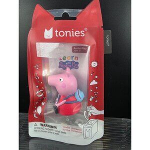 Tonies Peppa Pig Learn with Peppa Audio Figure for Toniebox Storytelling Toy